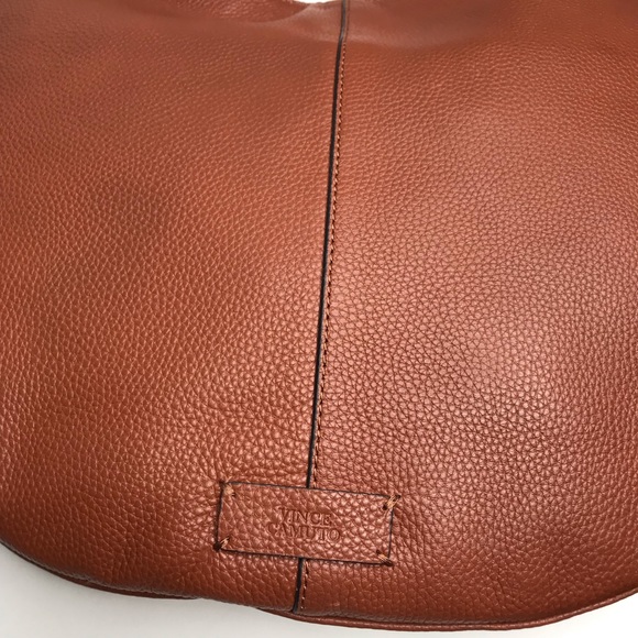 Vince Camuto Shae Leather Hobo Pinecone Bag NWT - Picture 5 of 8